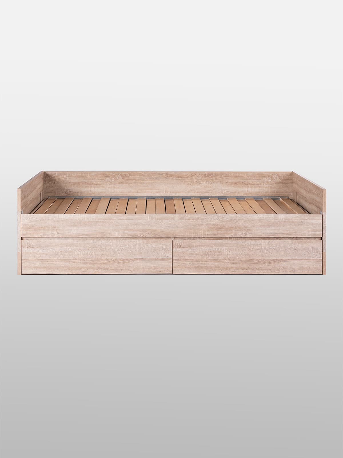 Кровать раздвижная Сириус, с ящиками, 80х200/160х200 см, бежевая, дуб сонома 6