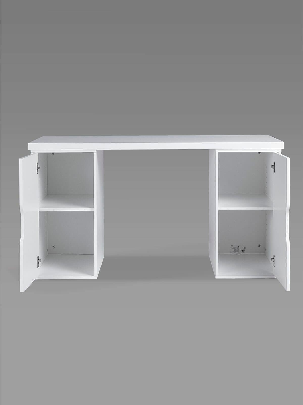 Стол письменный Ингар, с двумя дверцами, 140x75x55, белый 9