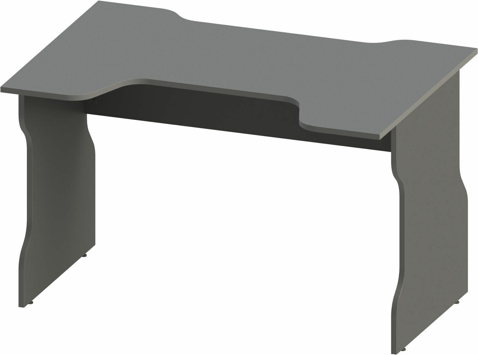 Стол компьютерный Вардиг, 120х75х82 см, антрацит/серебристый 3