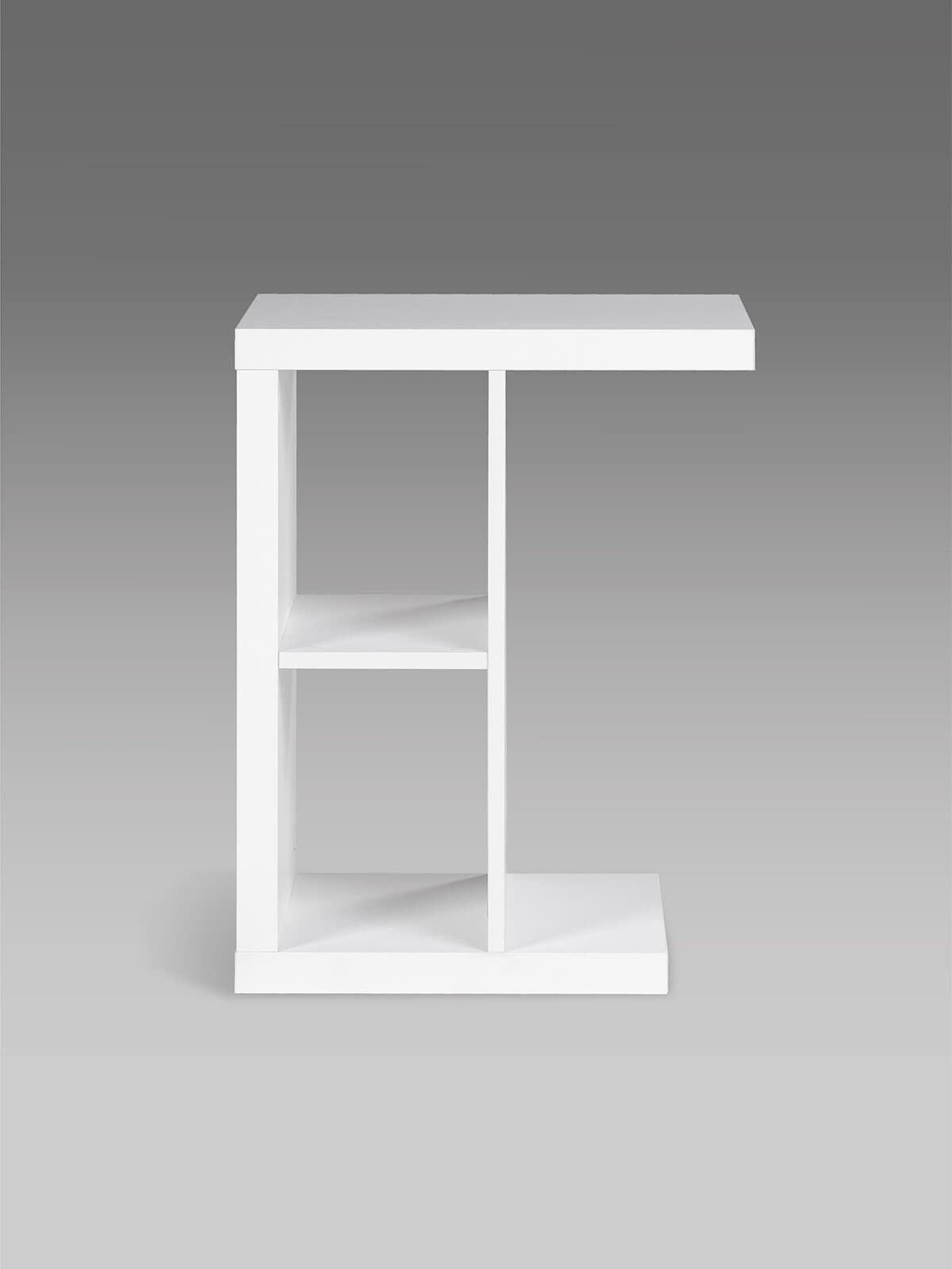 Стол приставной Энкель, 2 полки, 47x60x30 см, белый 7