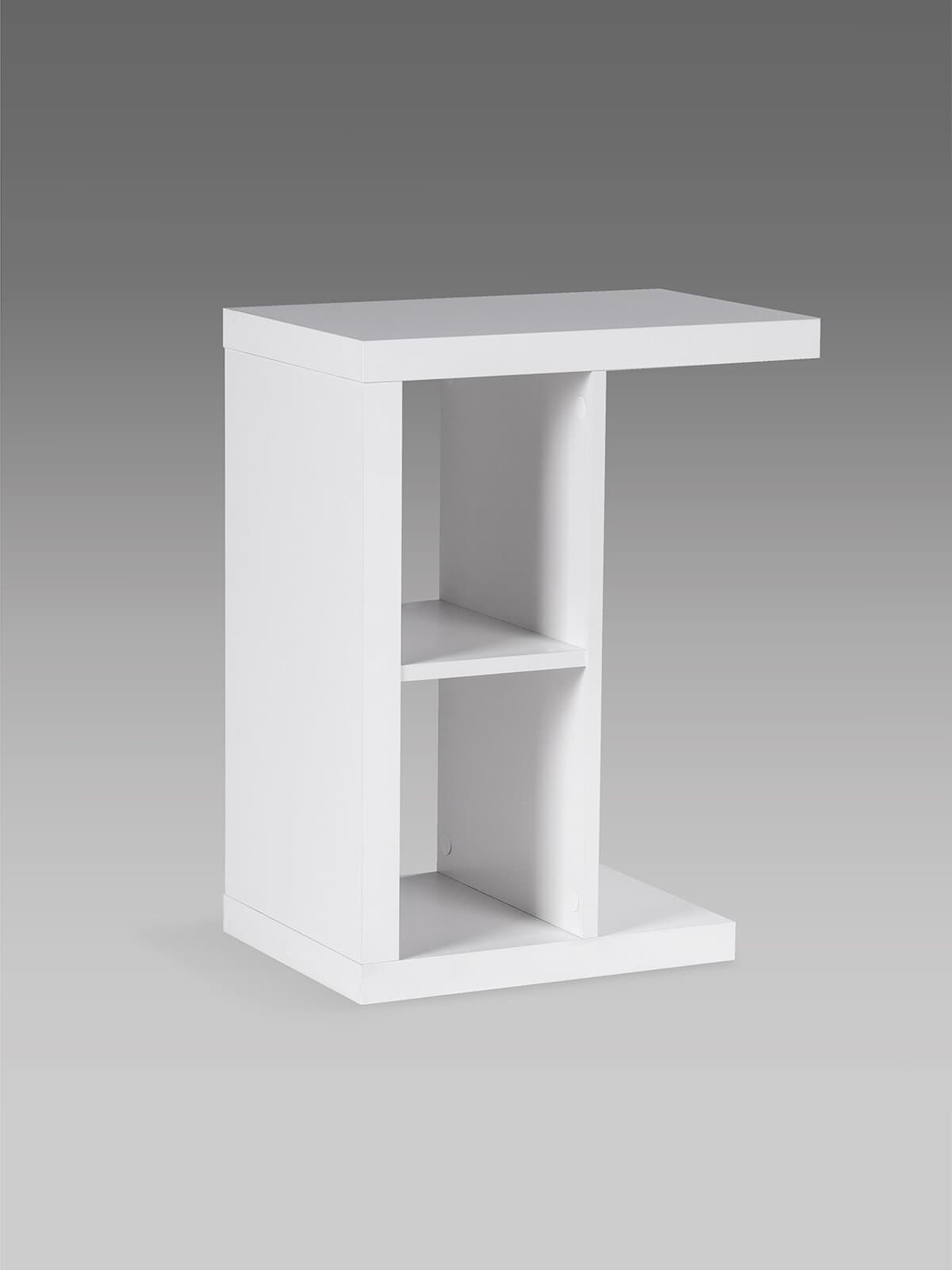 Стол приставной Энкель, 2 полки, 47x60x30 см, белый 8