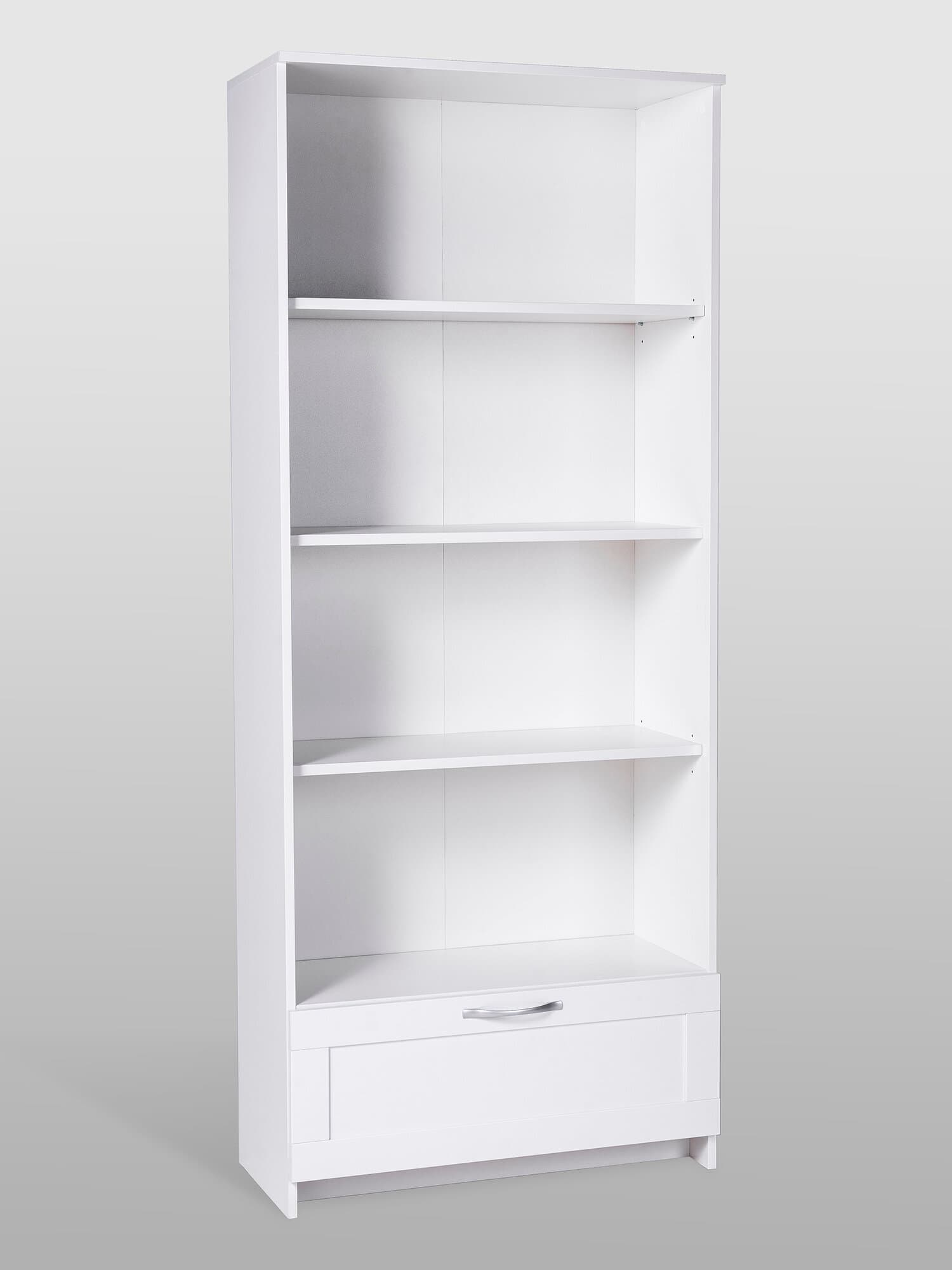 Стеллаж Сириус, 1 ящик, 78х35х190 см, белый 9
