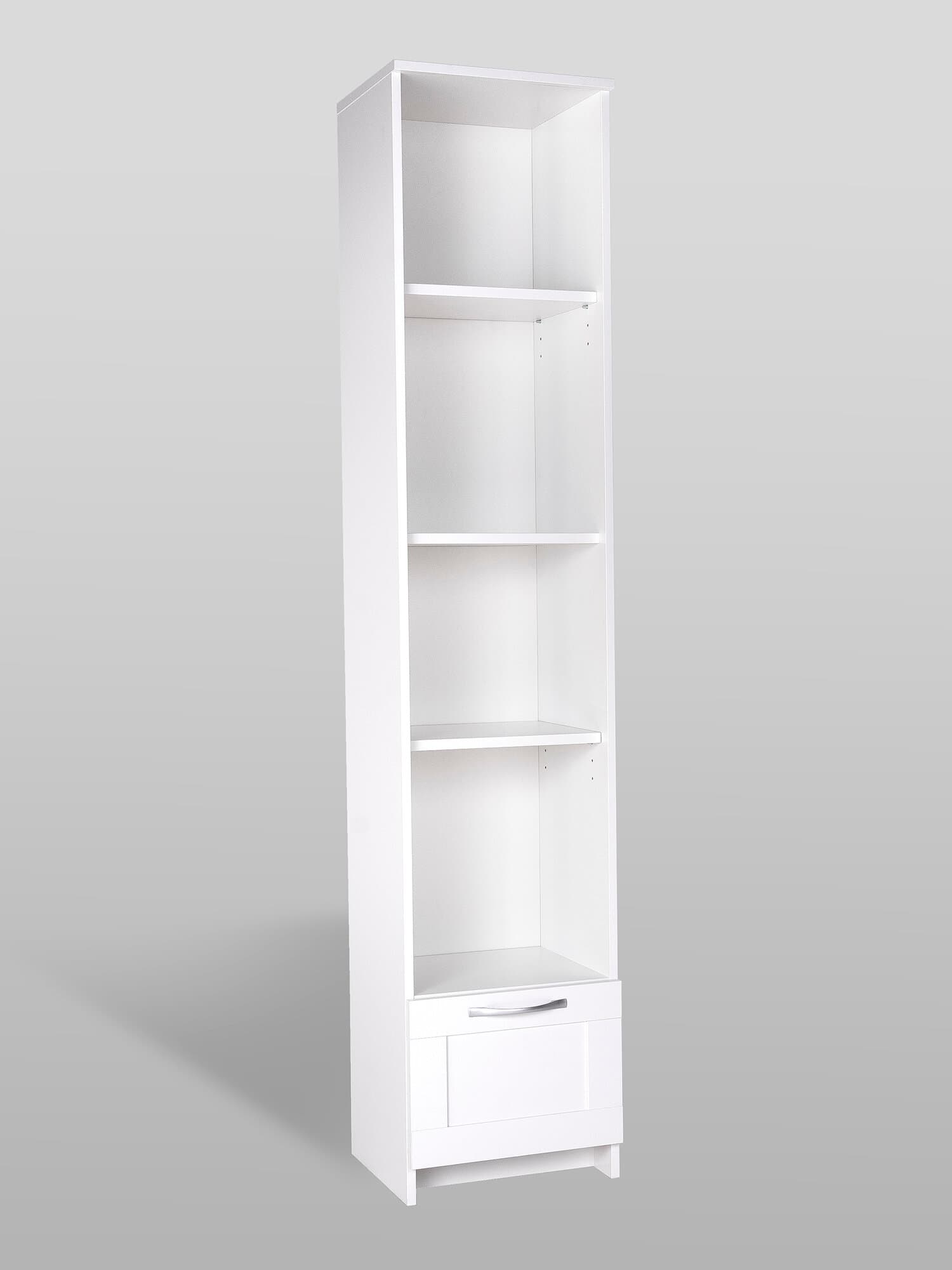 Стеллаж Сириус, 1 ящик, 39х35х190 см, белый 8