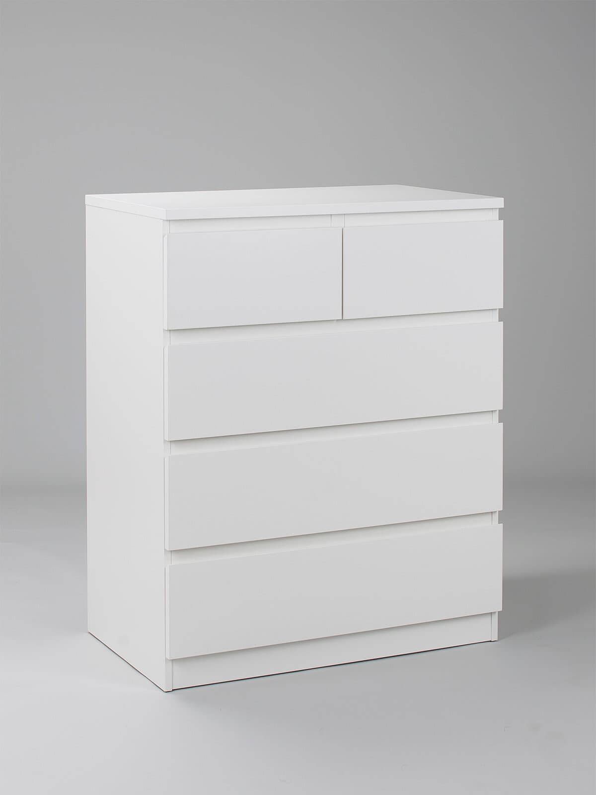 Комод Мальта, 3+2 ящика, с доводчиками, 80х48х98 см, белый 14