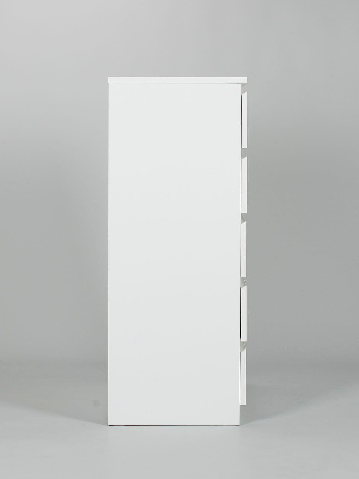 Комод Мальта, 4+2 ящика, с доводчиками, 80х48х121 см, белый 21
