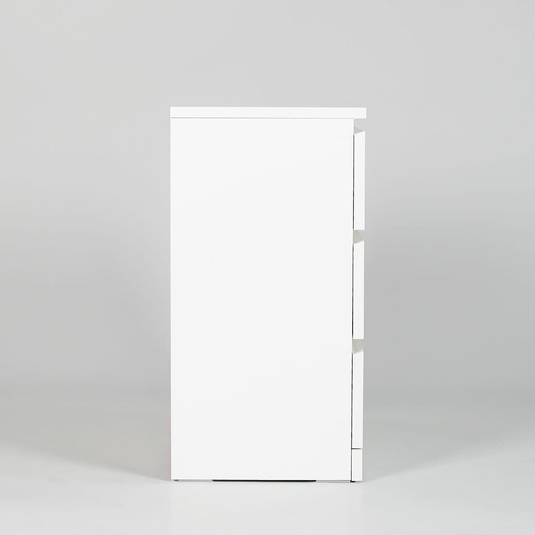 Комод Варма, 3 ящика, 80х78х40 см, эмаль белая 11