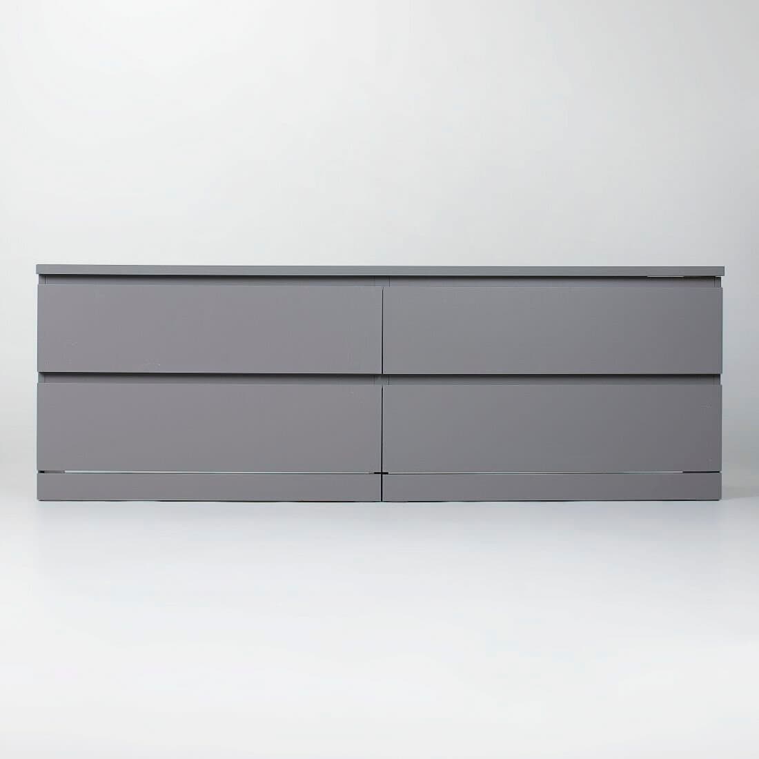 Комод Варма, 4 ящика, горизонтальный, 160х54х40 см, эмаль серая 5
