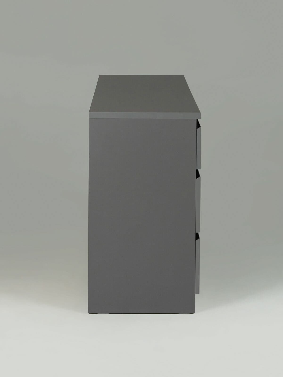 Комод Кастор, 6 ящиков, 129х40х71 см, серый 12