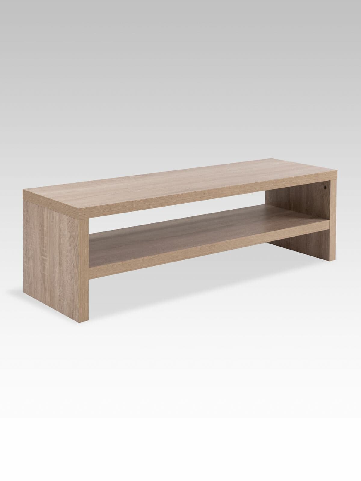 Тумба ТВ Энкель, 1 полка, 120х37x38 см, дуб беленый 7